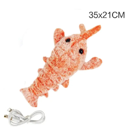 Jumping Shrimp Interactive Toy